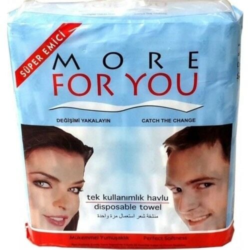 More For You Tek Kullanımlık Havlu 40x80 cm 100 Adet