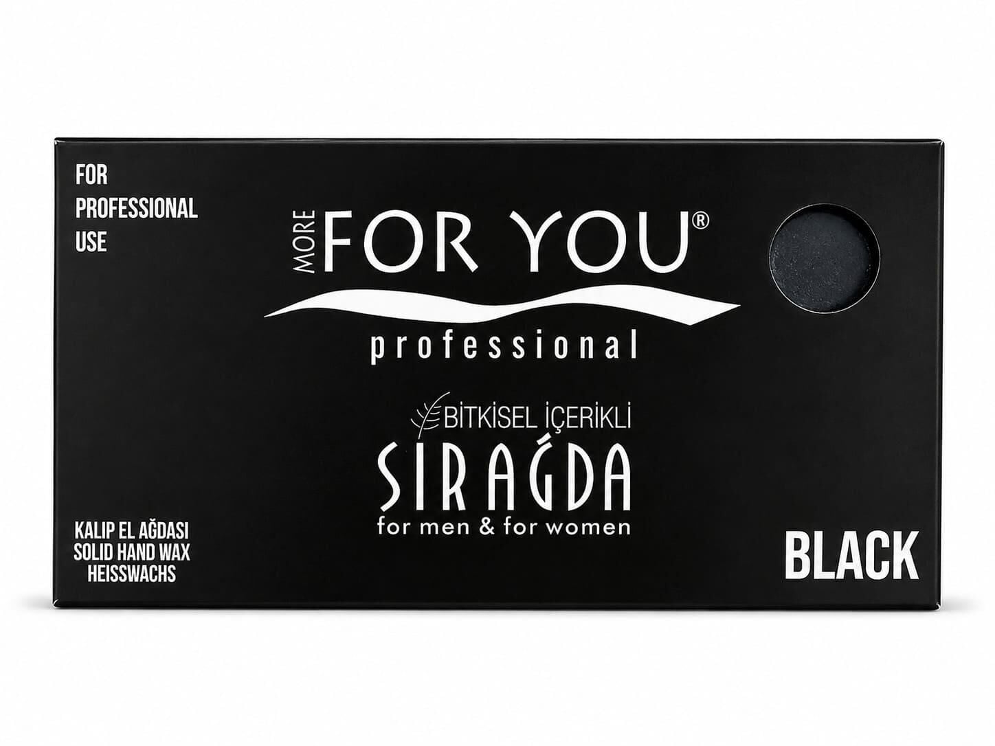 More For You Bitkisel Kalıp Sir Ağda Black 500 ml
