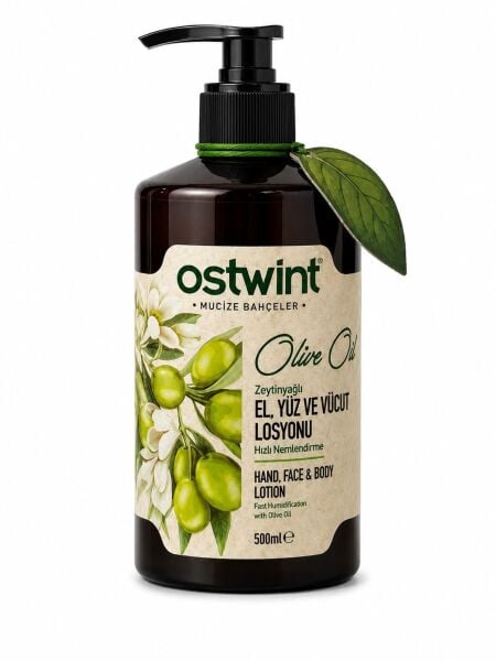 Ostwint El Yüz Vücut Losyonu Zeytinyağlı 500 ml