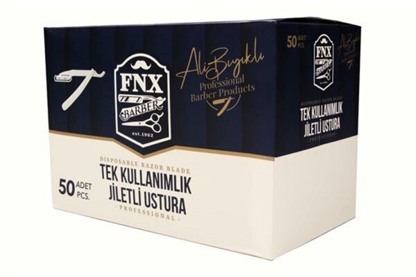 Fonex Ali Bıyıklı Tek Kullanımlık Ustura Başlığı 50 Adet