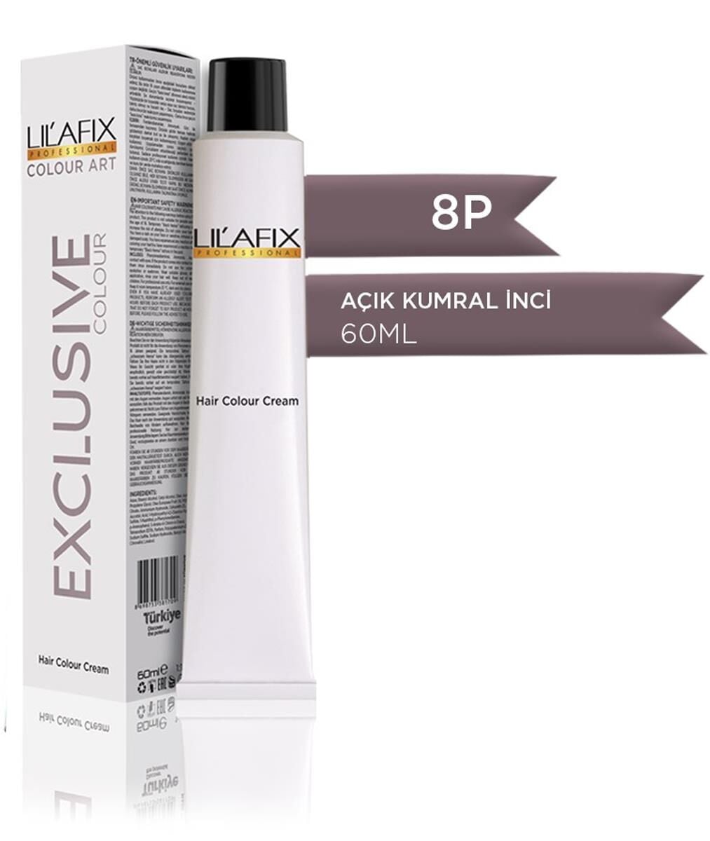 Lilafix Krem Tüp Saç Boyası 8P Açık Kumral İnci 60 ml