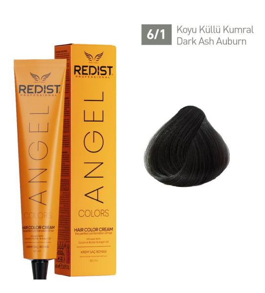 Redist Angel Tüp Saç Boyası 6.1 Koyu Küllü Kumral