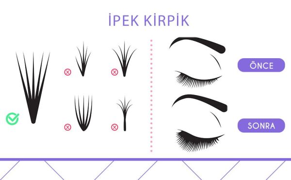 Müjgan 9D Takma Kirpik