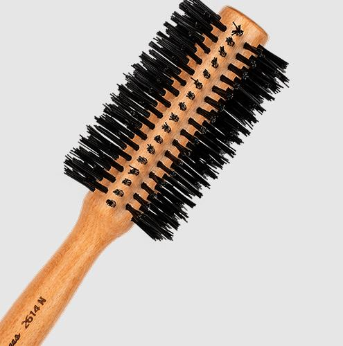 Sirius Saç Fırçası 2614 N Yüksek Isıya Dayanıklı Kaliteli Pinler %100 Doğal Ahşap Ergonomik Yapı