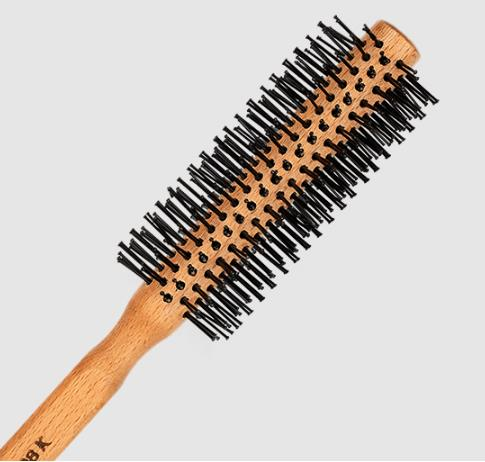Sirius Saç Fırçası 1508 Top Başlı Yüksek Isıya Dayanıklı Yanmaz Kaliteli Pinler %100 Doğal Ahşap Ergonomik Yapı