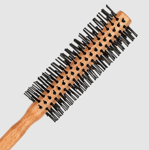 Sirius Saç Fırçası 1408 Top Başlı Yüksek Isıya Dayanıklı Yanmaz Kaliteli Pinler %100 Doğal Ahşap Ergonomik Yapı