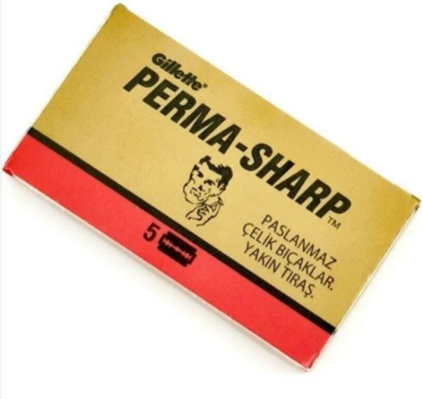 Perma Sharp Kaset 5'li Jilet 20'li Paket