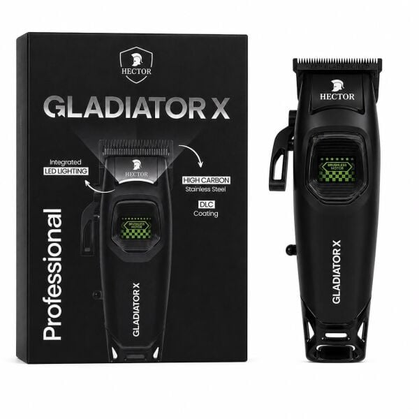 HECTOR Gladiator X Tıraş Makinesi Siyah