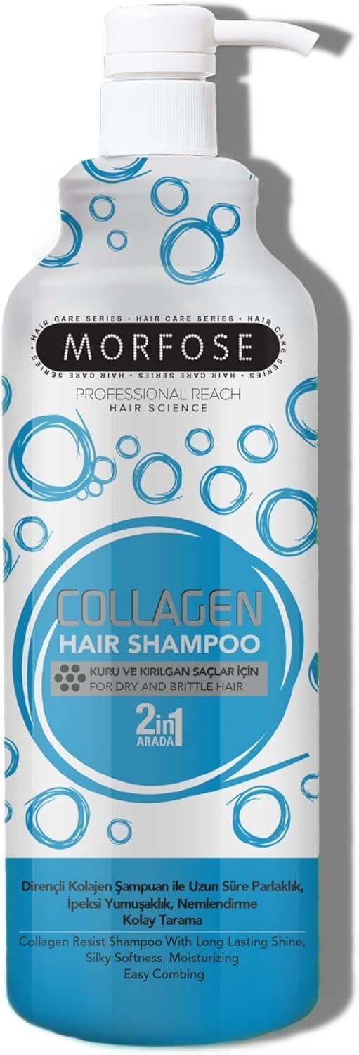 Morfose Collagen Şampuan Mavi 1000 ml
