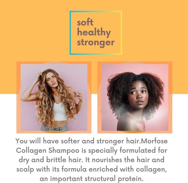 Morfose Collagen Şampuan Mavi 1000 ml