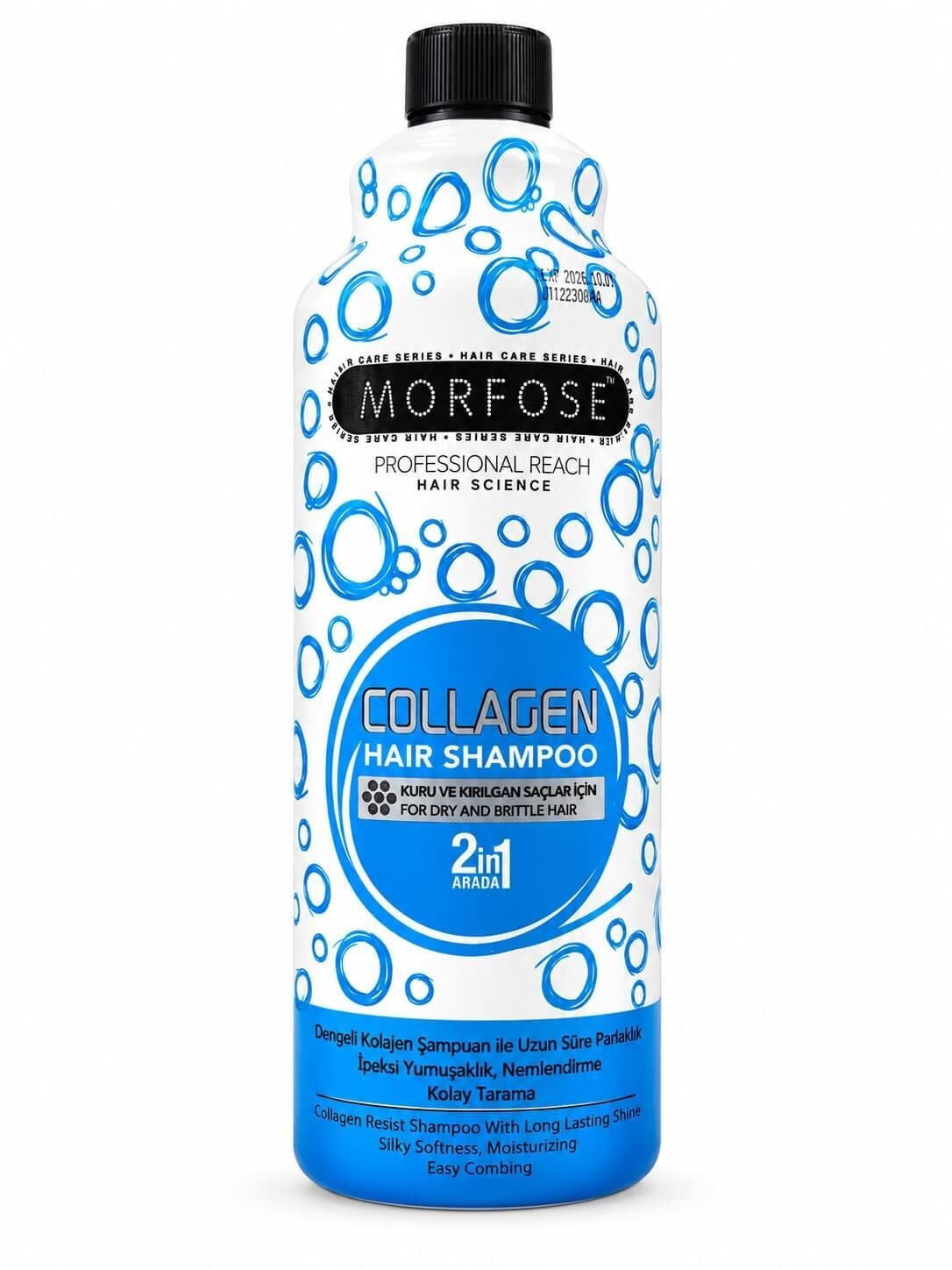 Morfose Collagen Şampuan Mavi 1000 ml