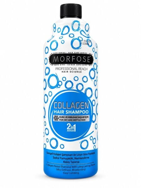 Morfose Collagen Şampuan Mavi 1000 ml