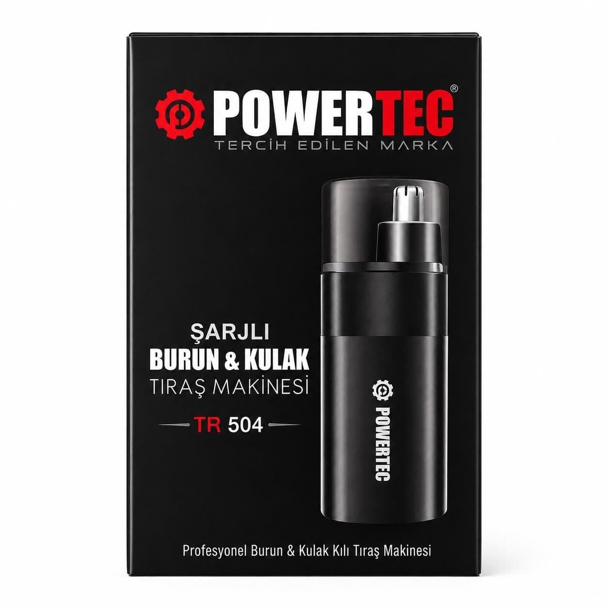 Powertec TR-504 Profesyonel Burun Kulak Kılı Tıraş Makinesi