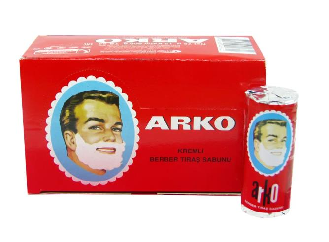 Arko Kremli Berber Tıraş Sabunu 12'li Kutu