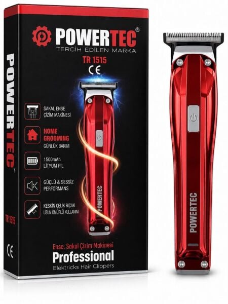 Powertec TR-1515 Lazer Epilasyon Öncesi Tüm Vücut Tıraş Makinesi