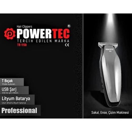 Powertec Tr 1158 Saç Sakal Tıraş Makinesi