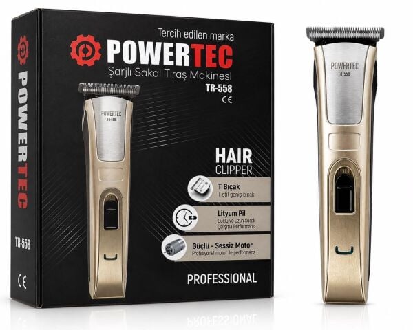 Powertec TR-558 Saç Sakal Tıraş Makinesi
